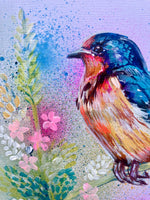 A3 Swallow Paint Sketch #1