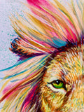 A3 Lion Paint Sketch #1