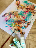 A3 Hare Paint Sketch #1