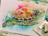 A3 Turtle Paint Sketch #2