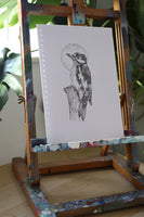 Woodpecker sketch #1