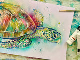 A3 Turtle Paint Sketch #1
