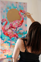Pink Lagoon - Sian Storey Art
